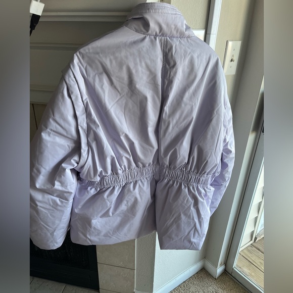 NWT Love bonito puffer jacket and convert to vest purple size l-xl - Picture 6 of 14